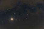 Venus und Plejaden am 3.4.2020